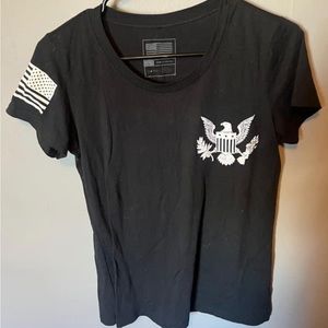 Land of the free. Home of the brave. T-shirt